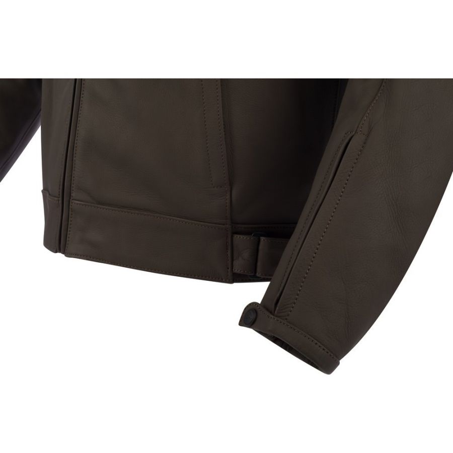 Blouson Moto En Cuir Sarcelle - Taille M Femme, Neuf Sans étiquettes