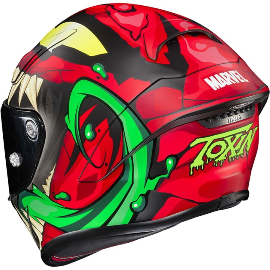 Casque Moto Intégral HJC RPHA 1 Ben Spies Silver Star - Taille L, Homologué ECE 22.06 Et FIM - 8